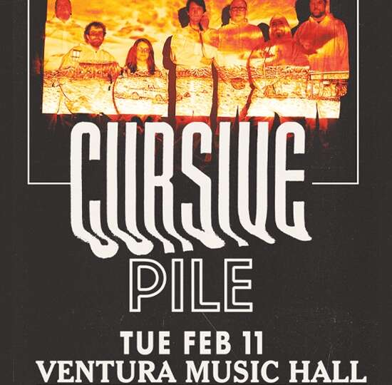 Cursive at the Ventura Music Hall 2/11/25